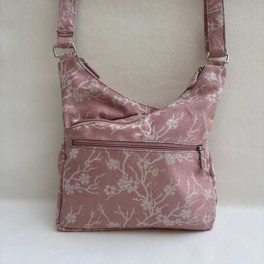 Bolso Bandolera Súper Caomka "Special Sakura Boho" · Pieza Única Núm. 19252