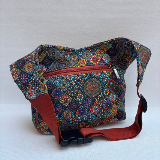 Riñonera "Special Mandalas" + Bolsillo trasero · Pieza Única Núm. 17831