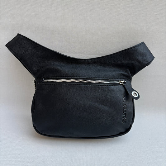 Riñonera "Special Black & Silver" · Piel - Cuero · Pieza Exclusiva Núm. 18673