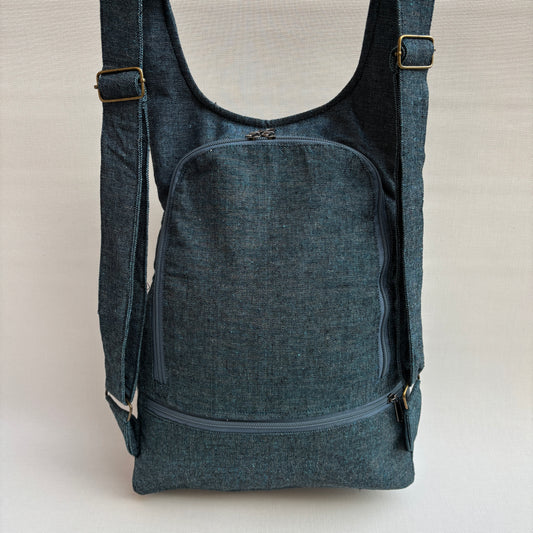 Mochila Multibolsillos Antirrobo "Patchwork" · Pieza núm. 16924