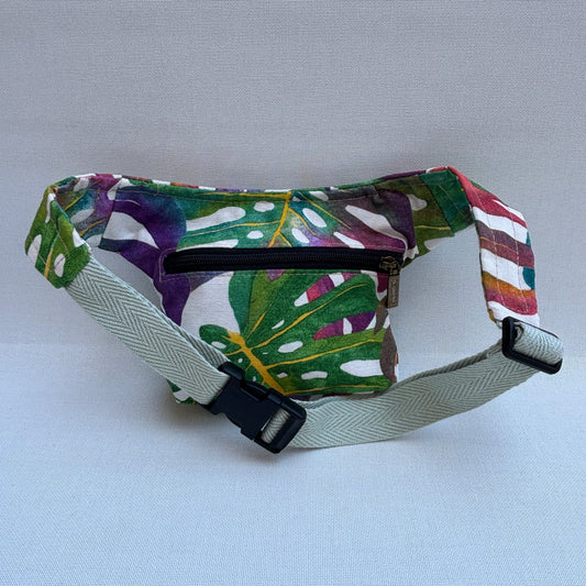 Riñonera Mini "Special Jungle" + Bolsillo trasero extra · Pieza Única Núm. 17801