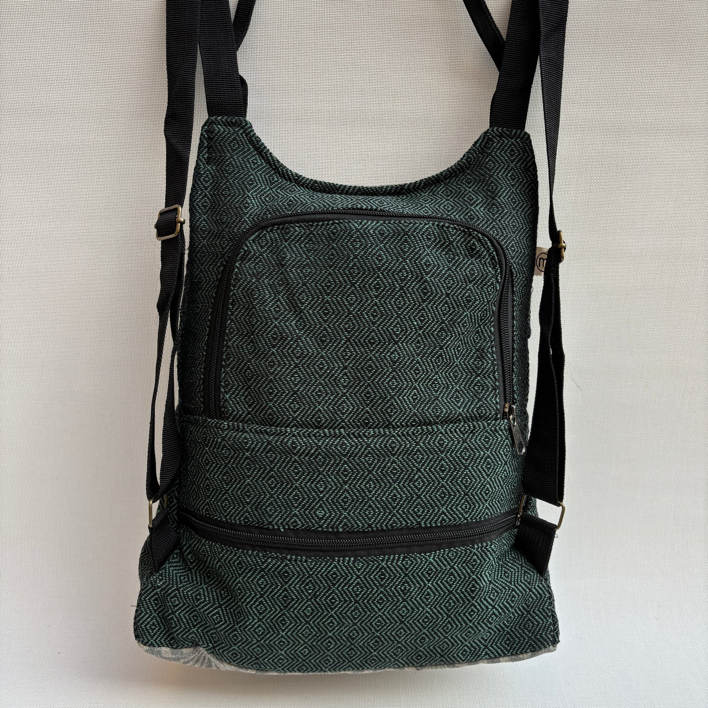 Mochila "Bhaktapur" Verde · Pieza 16922