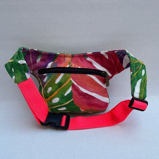 Riñonera Mini "Special Jungle Top" + Bolsillo trasero extra · Pieza Única Núm. 17804