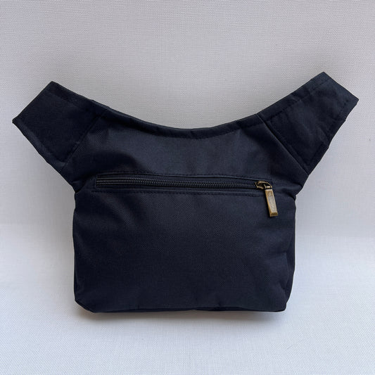 Classic Black "Cordura" & Old Gold + Bolsillo trasero · Pieza Exclusiva Núm. 13629