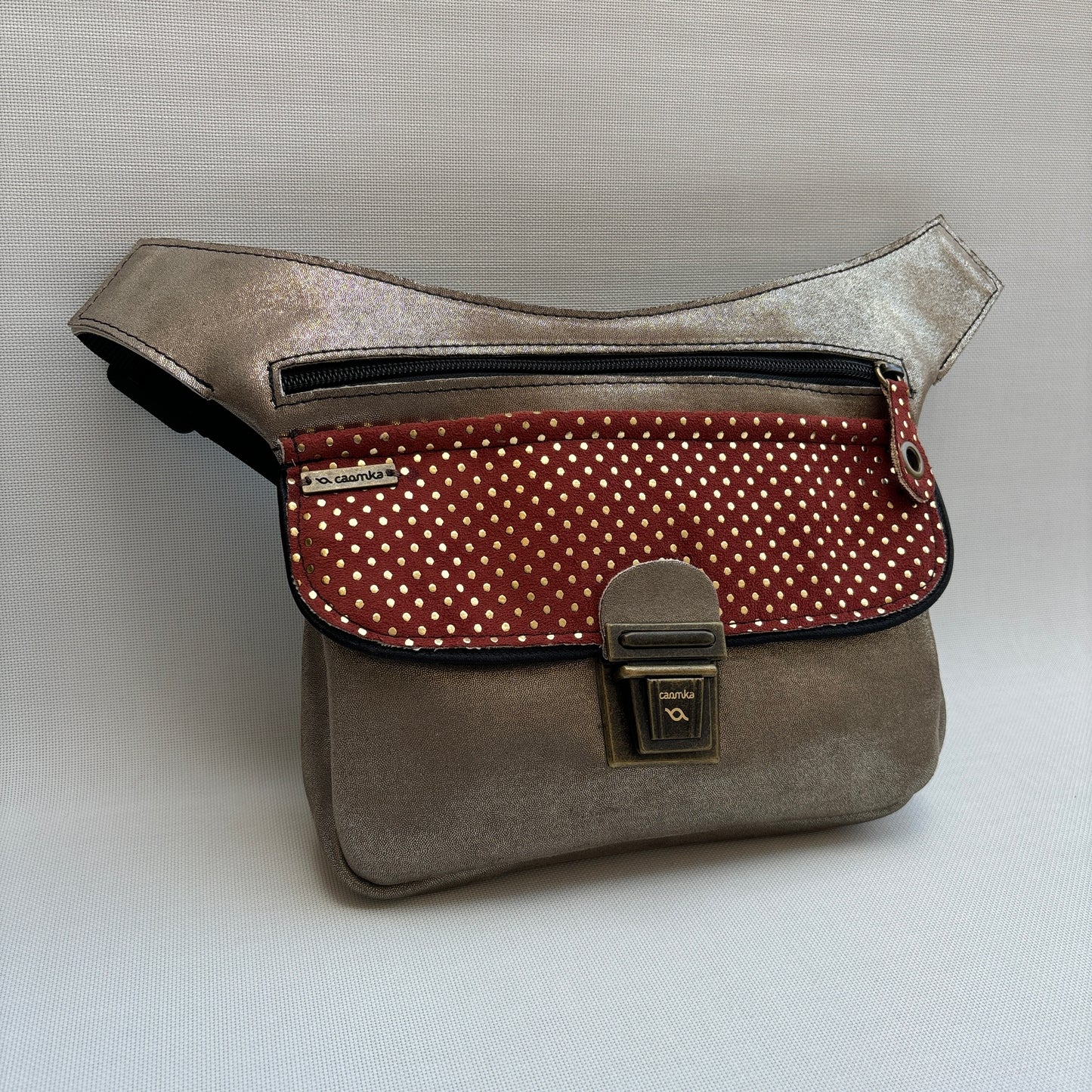 Elegant Champany & Dots + Bolsillo trasero · Pieza Única Núm. 16171