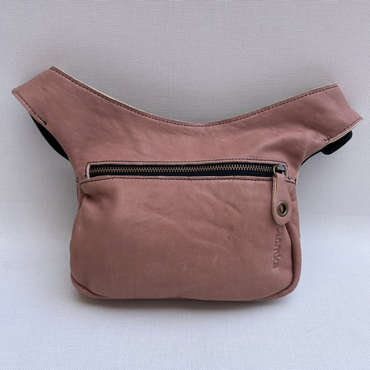 (TARA) Rosa Palo & Oro Viejo · Piel natural BioCuir® · Pieza Única Núm. 13643