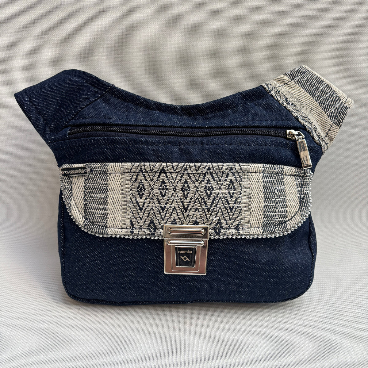 Riñonera "Elegant Jeans India Top" + Bolsillo trasero extra · Pieza Única Núm. 18510