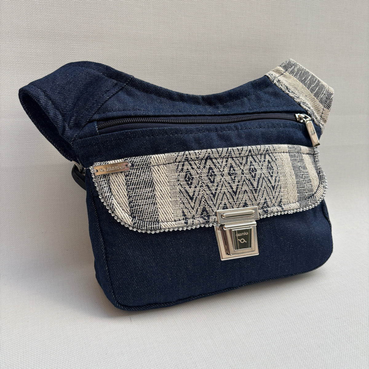 Riñonera "Elegant Jeans India Top" + Bolsillo trasero extra · Pieza Única Núm. 18510