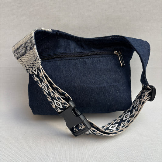 Riñonera "Elegant Jeans India Top" + Bolsillo trasero extra · Pieza Única Núm. 18510