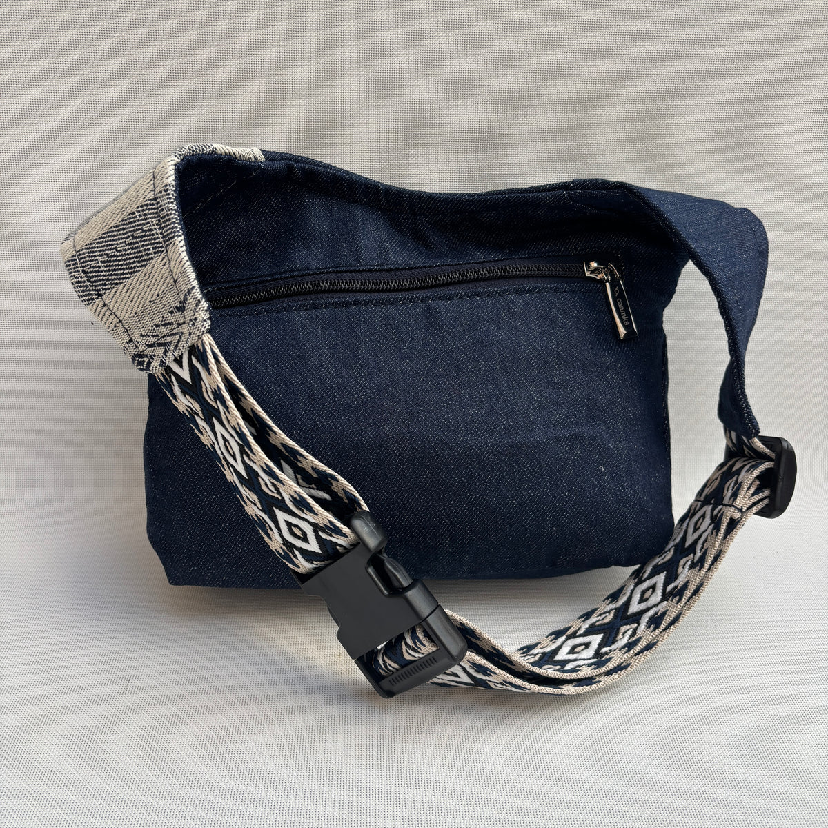 Riñonera "Elegant Jeans India Top" + Bolsillo trasero extra · Pieza Única Núm. 18510
