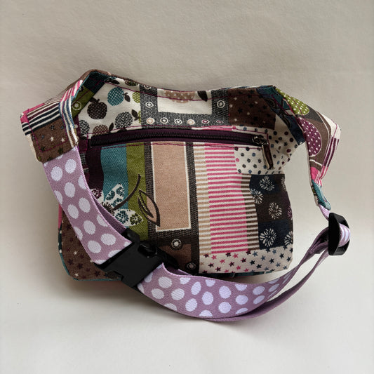 Riñonera Impermeable "Special Patchwork Top" + Bolsillo trasero · Pieza Única Núm. 19307