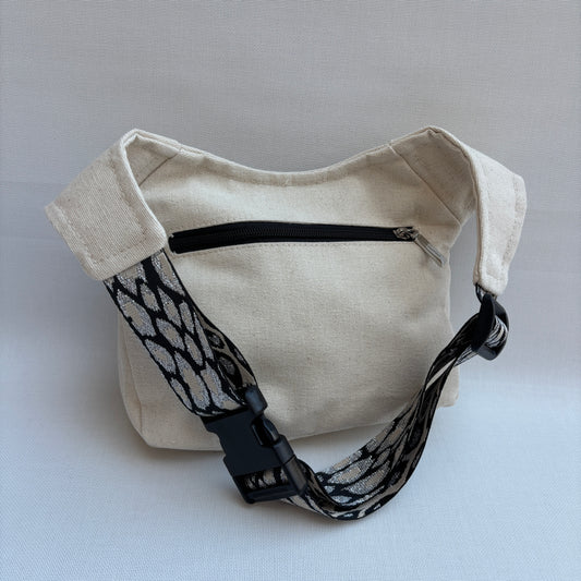 Riñonera "Special Beige Top" + Bolsillo trasero · Pieza Única Núm. 17834