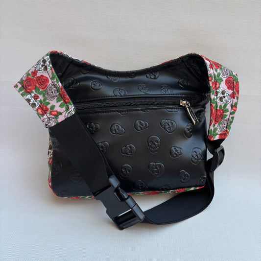 Riñonera "Special Skulls" + Bolsillo trasero · Polipiel · Pieza Única Núm. 17836