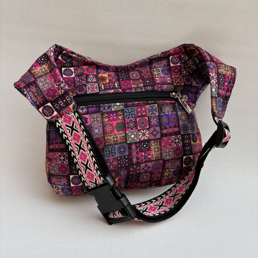 Riñonera "Special Chic Mandalas Top" + Bolsillo trasero · Pieza Única Núm. 16994