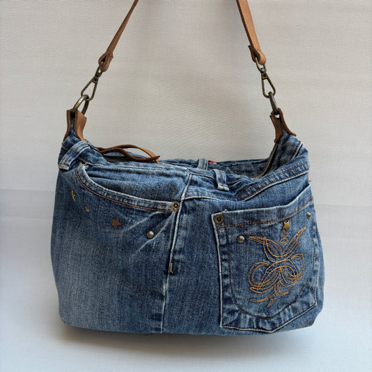 ♻️ Jeans Recycled ♻️ Unique Piece No. 11975