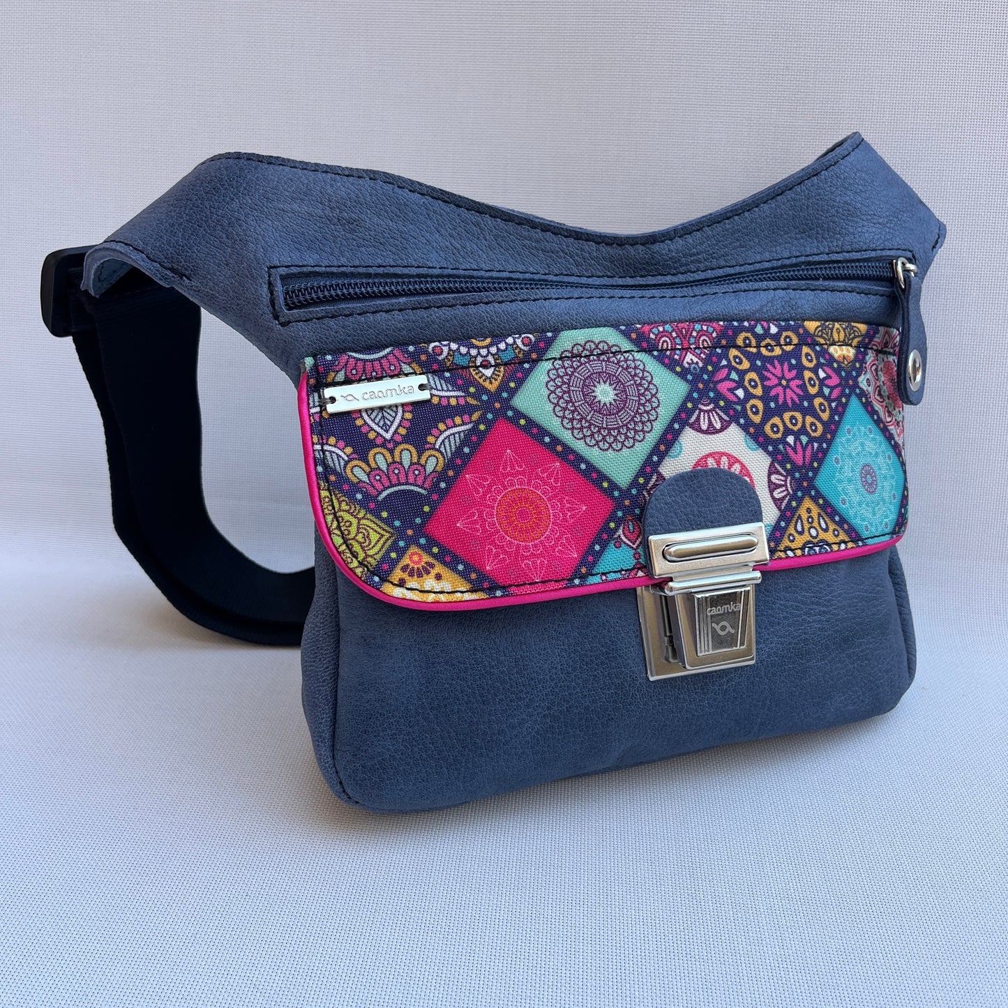 Special Blue Jeans & Mandalas · Piel natural BioCuir® · Pieza Única Núm. 13752