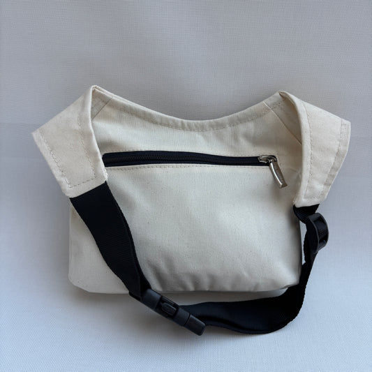 Riñonera "Special Beige Mandalas" + Bolsillo trasero · Pieza Única Núm. 17890