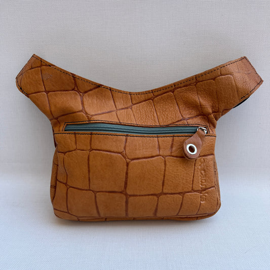 Classic Brown & Silver Natural BioCuir® Leather Exclusive Part No. 12796