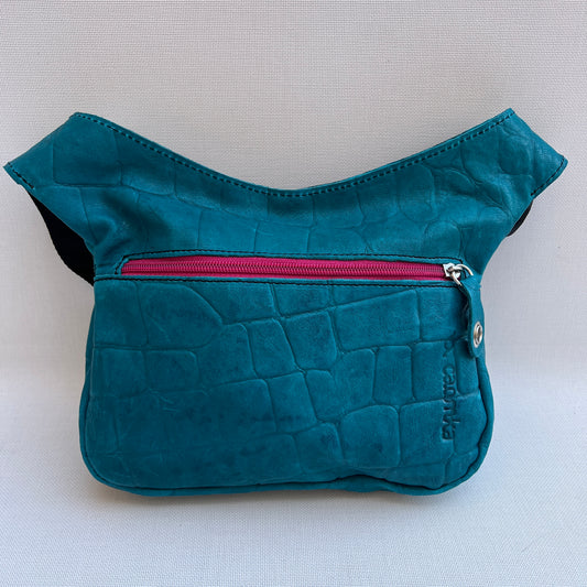 Special Blue Embossed · Piel natural BioCuir® · Pieza Única Núm. 13788