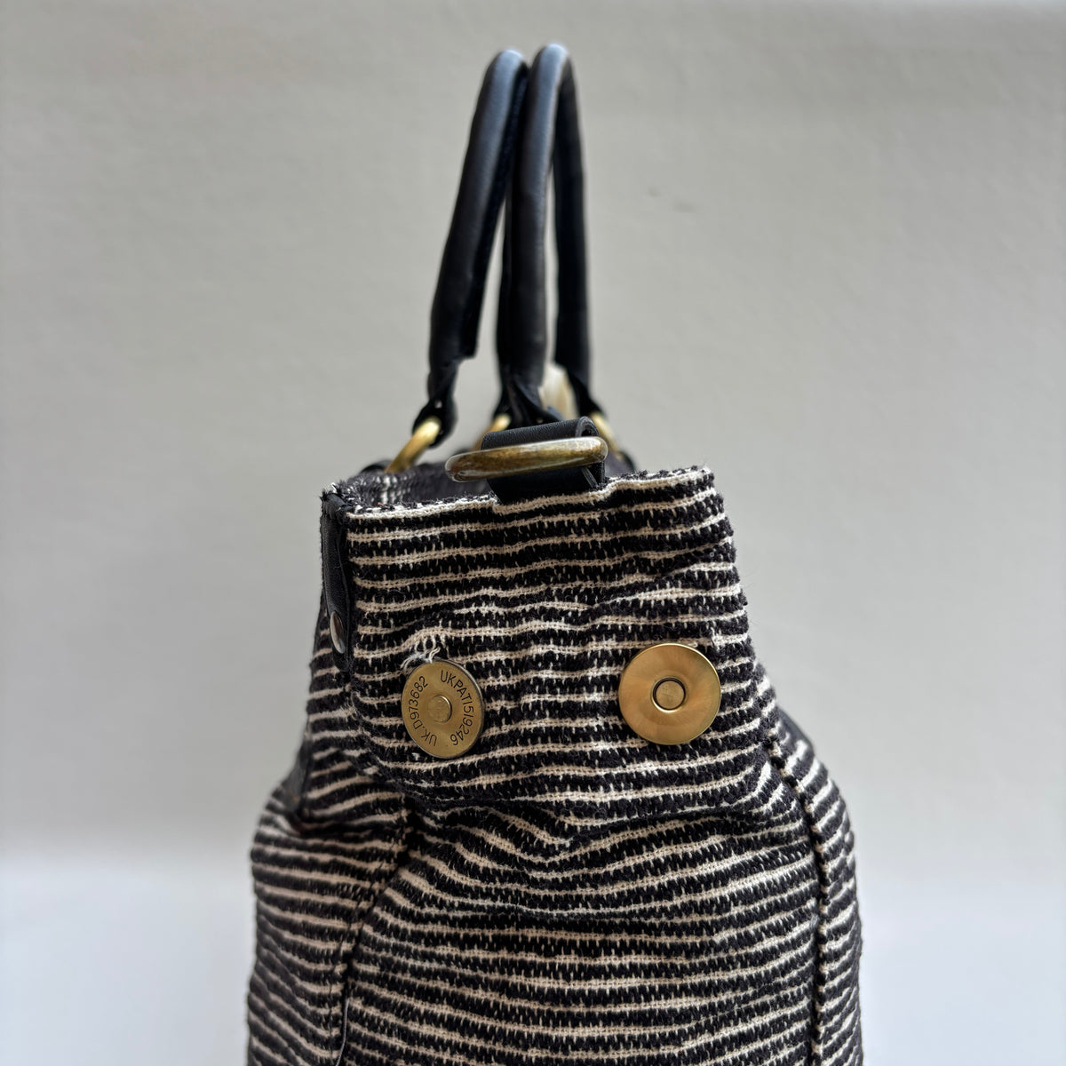 Bolso Pepita "Black & White Chic" · Pieza Única Núm. 19327