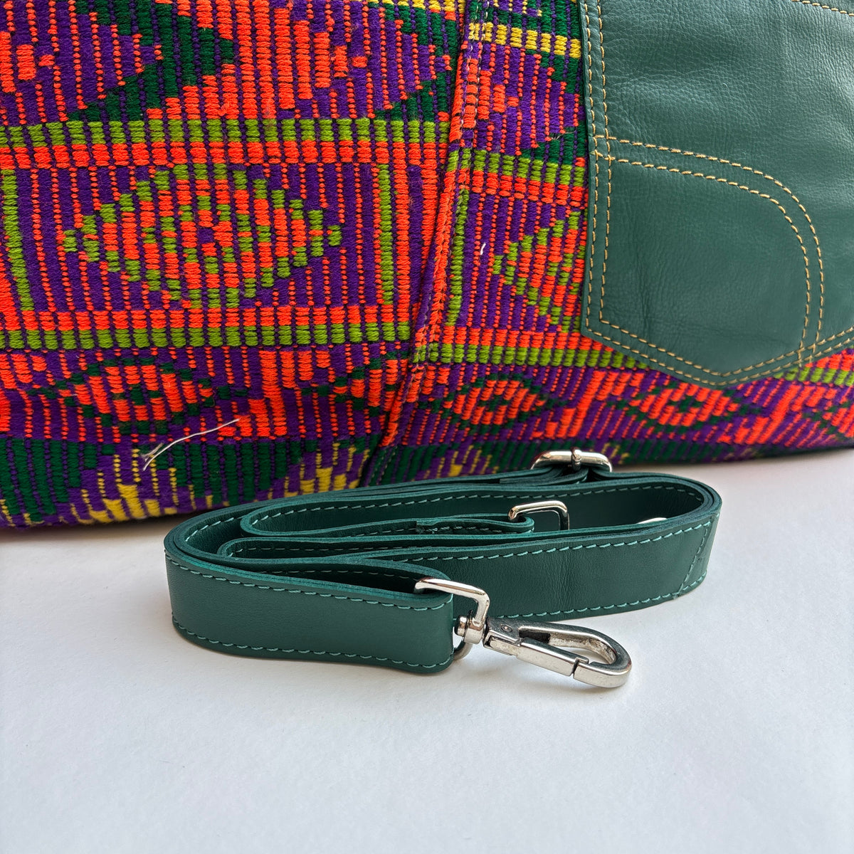 Bolso Pepita "Boho Energy Green" · Pieza Única Núm. 19326