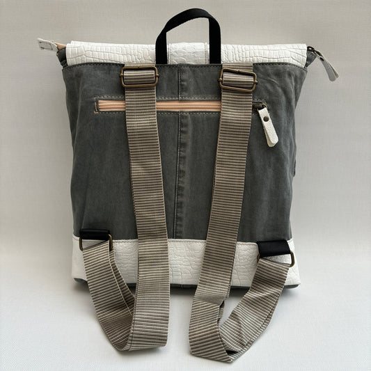 Mochila Top Caomka Recycled ♻️ Jeans · Pieza Única 16222