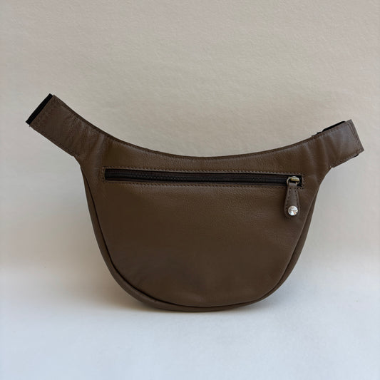 Riñonera Luna "Special Brown Luxury" · Piel · Pieza Exclusiva Núm. 19383
