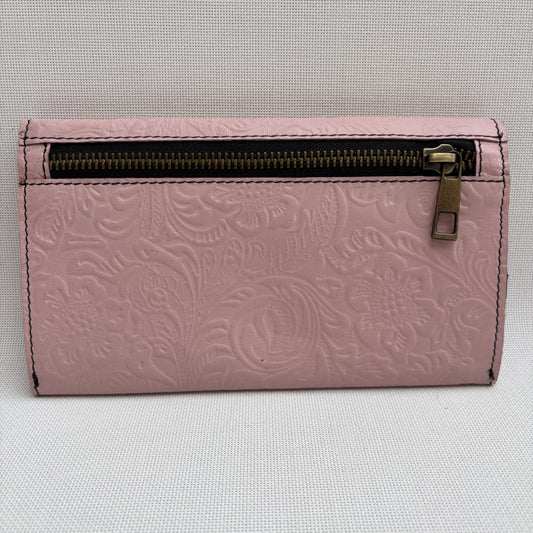 CAOMKA Flat Coin Purse Natural BioCuir® Leather Exclusive Piece No. 13177