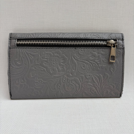 CAOMKA Flat Coin Purse Natural BioCuir® Leather Exclusive Piece No. 13177