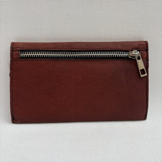CAOMKA Flat Coin Purse Natural BioCuir® Leather Exclusive Piece No. 13177
