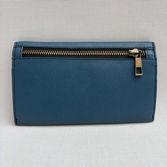 CAOMKA Flat Coin Purse Natural BioCuir® Leather Exclusive Piece No. 13177
