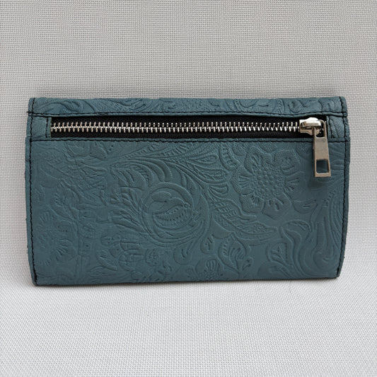 CAOMKA Flat Coin Purse Natural BioCuir® Leather Exclusive Piece No. 13177