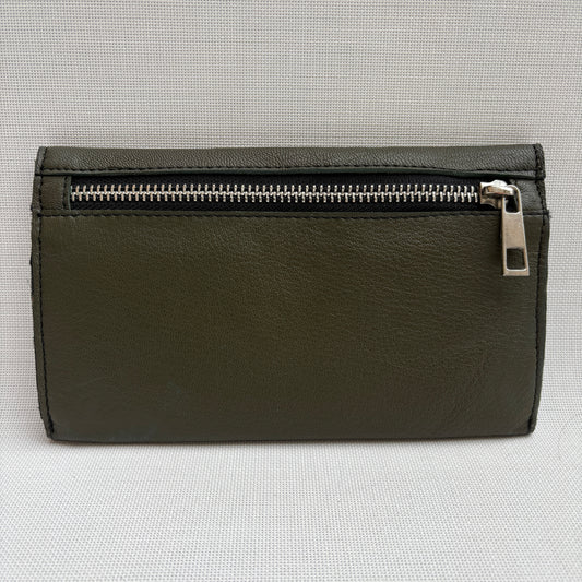CAOMKA Flat Coin Purse Natural BioCuir® Leather Exclusive Piece No. 13177