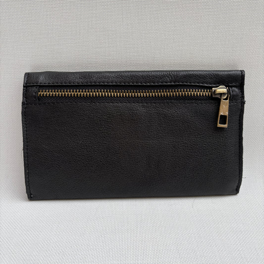 CAOMKA Flat Coin Purse Natural BioCuir® Leather Exclusive Piece No. 13177