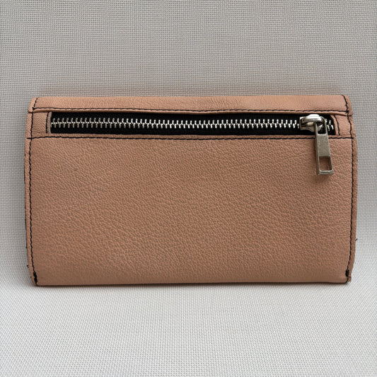 CAOMKA Flat Coin Purse Natural BioCuir® Leather Exclusive Piece No. 13177