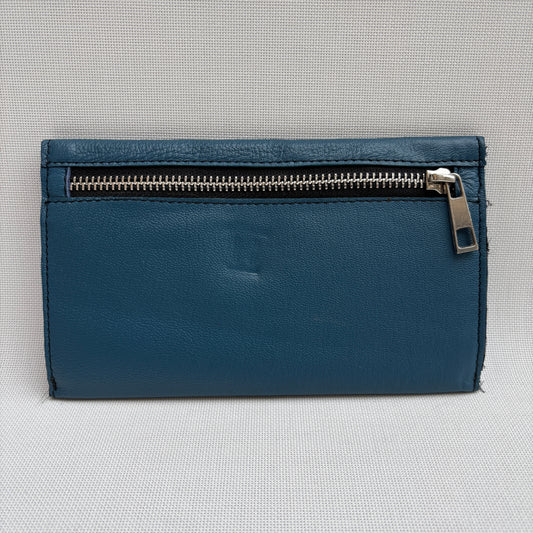 CAOMKA Flat Coin Purse Natural BioCuir® Leather Exclusive Piece No. 13177