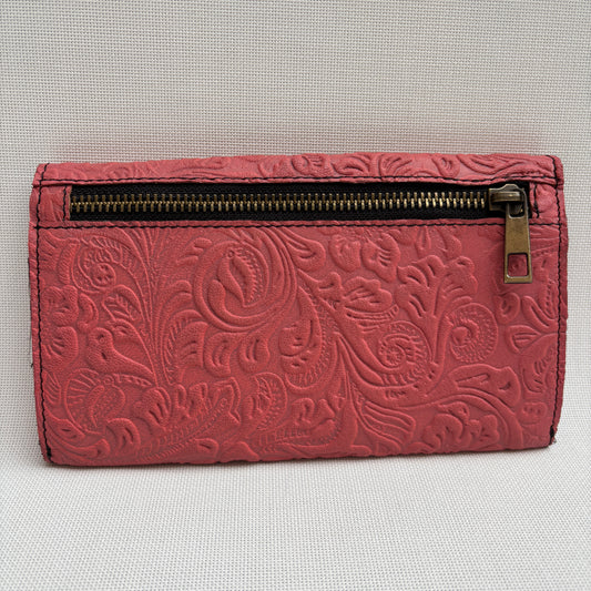 CAOMKA Flat Coin Purse Natural BioCuir® Leather Exclusive Piece No. 13177