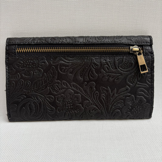 CAOMKA Flat Coin Purse Natural BioCuir® Leather Exclusive Piece No. 13177