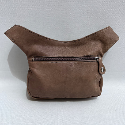 Classic Brown & Silver Natural BioCuir® Leather Exclusive Part No. 12796