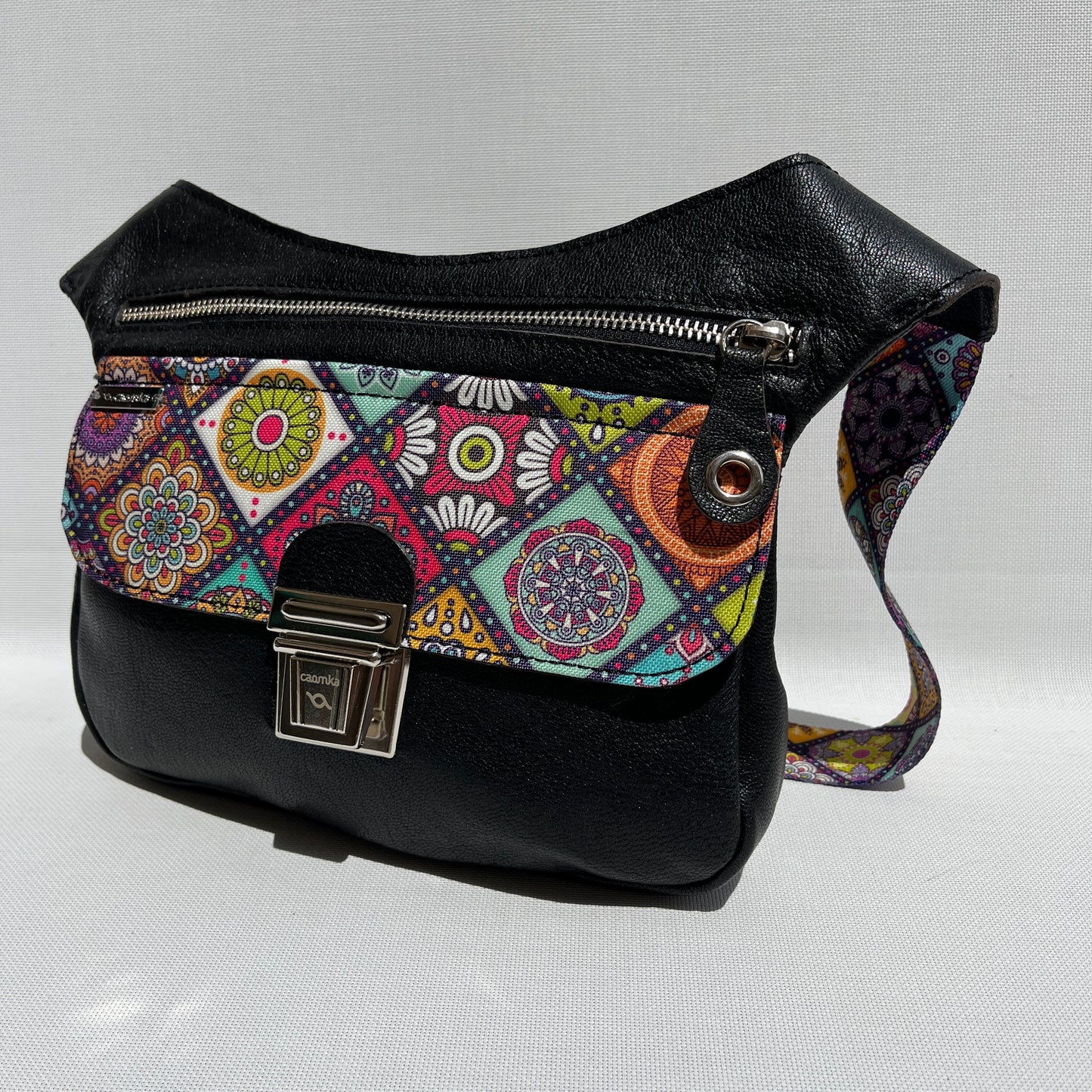 Special Black & Mandalas · Piel natural BioCuir® · Pieza Única Núm. 13766