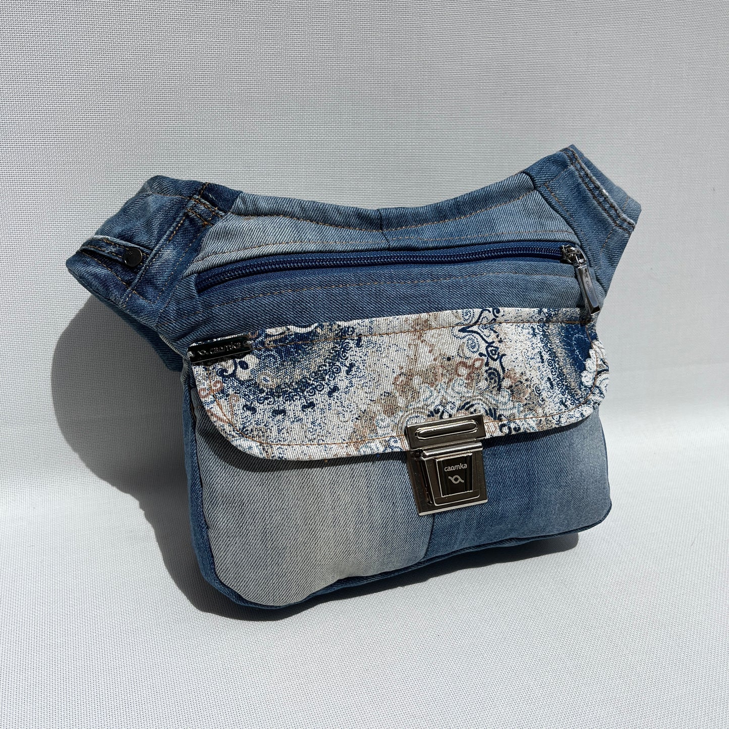 Special Mandalas ♻️ Jeans Recycled ♻️ + Bolsillo trasero · Pieza Única Núm. 13774