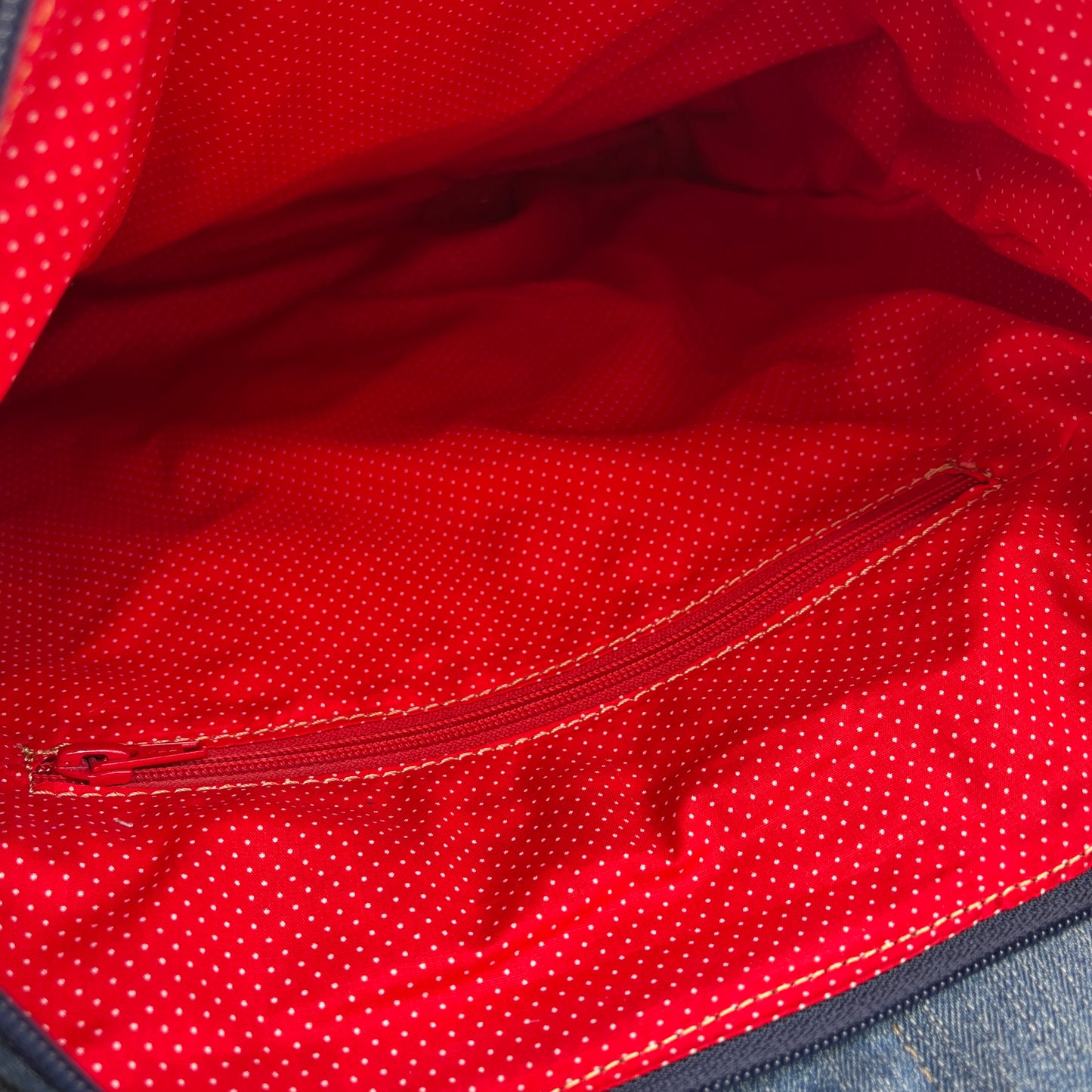 Mochila Top Caomka Recycled ♻️ Jeans · Pieza Única 15453