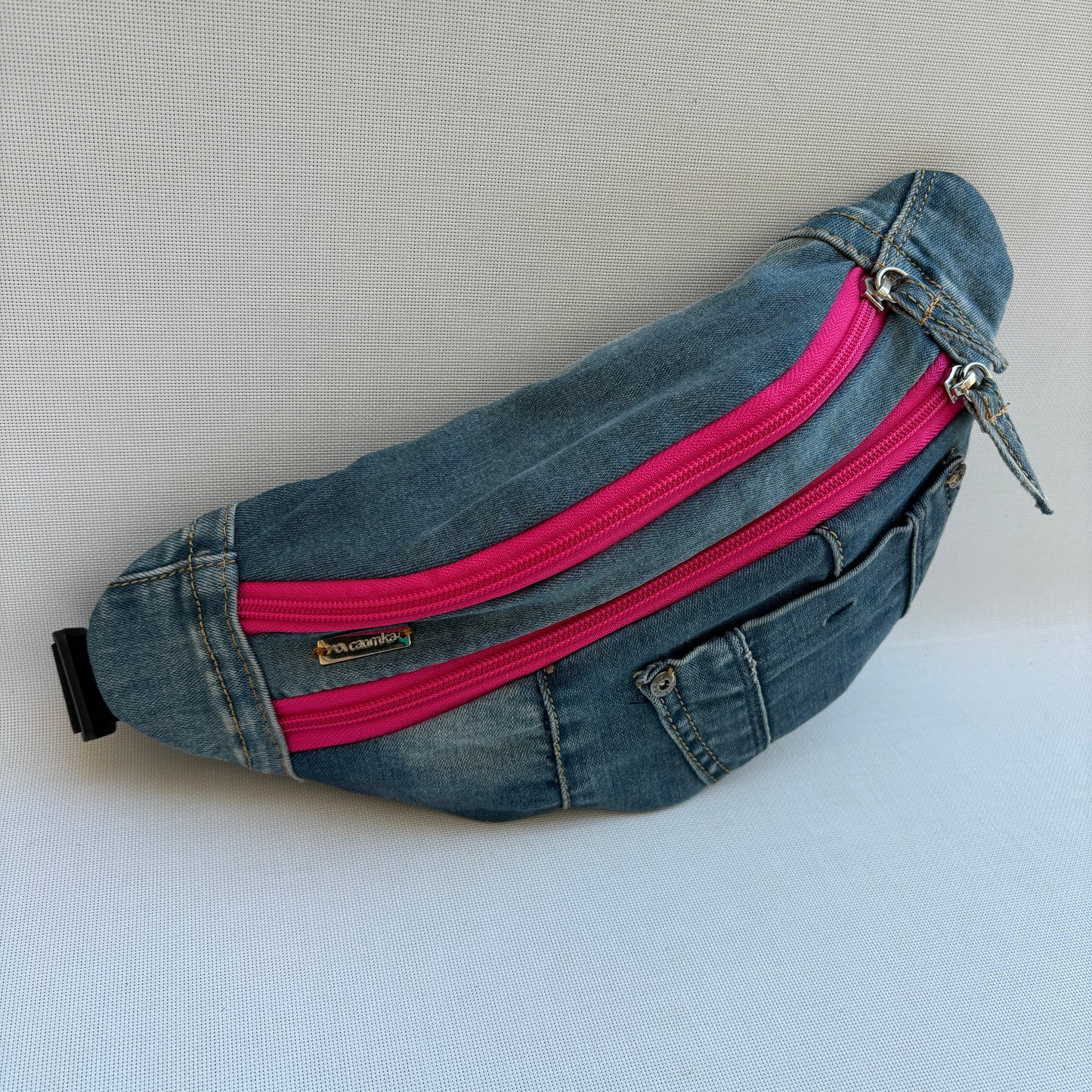 Riñonera RetroChic ♻️ Jeans Recycled ♻️ · Edición Limitada · Pieza Única Núm. 16973