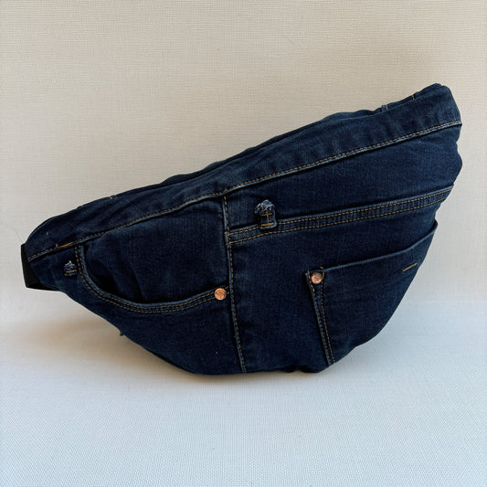 Riñonera RetroChic ♻️ Jeans Recycled ♻️ · Edición Limitada · Pieza Única Núm. 17077