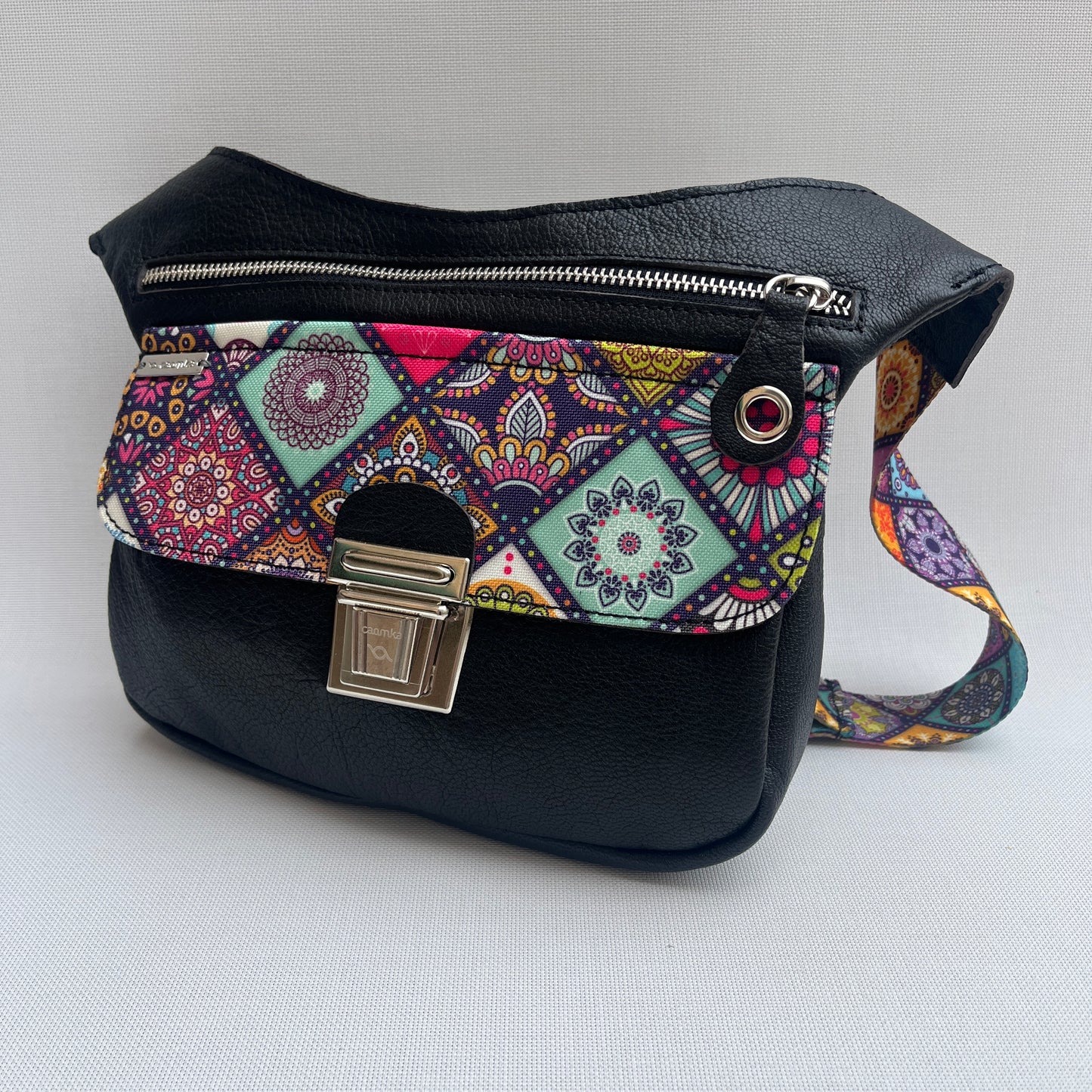 Special Black & Mandalas · Piel natural BioCuir® · Pieza Única Núm. 13796