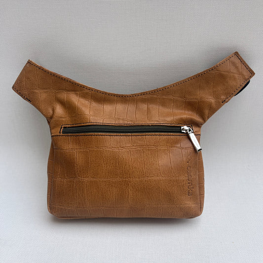 Special Camel Brown Embossed · Piel natural BioCuir® · Pieza Única Núm. 13803
