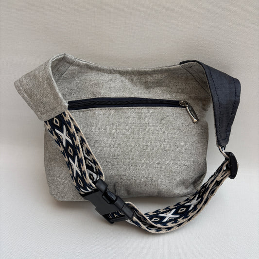 Riñonera "Special Gray Top" + Bolsillo trasero · Impermeable · Pieza Única Núm. 18020