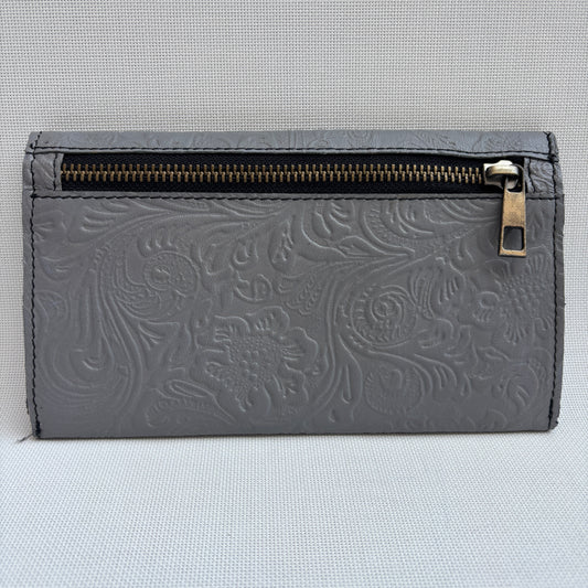 CAOMKA Flat Coin Purse Natural BioCuir® Leather Exclusive Piece No. 13177