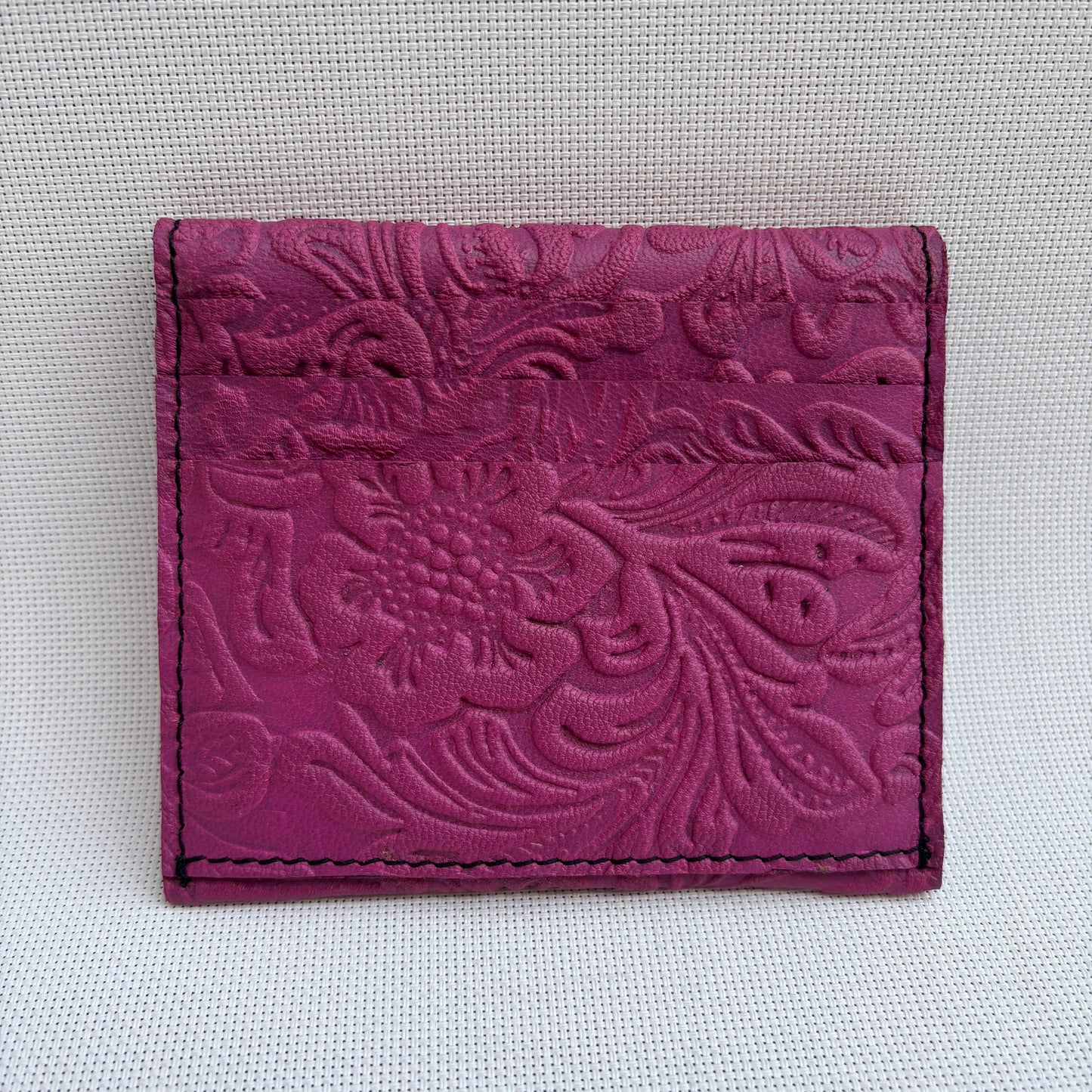 CAOMKA Coin Holder Natural BioCuir® Leather Exclusive Piece No. 12375