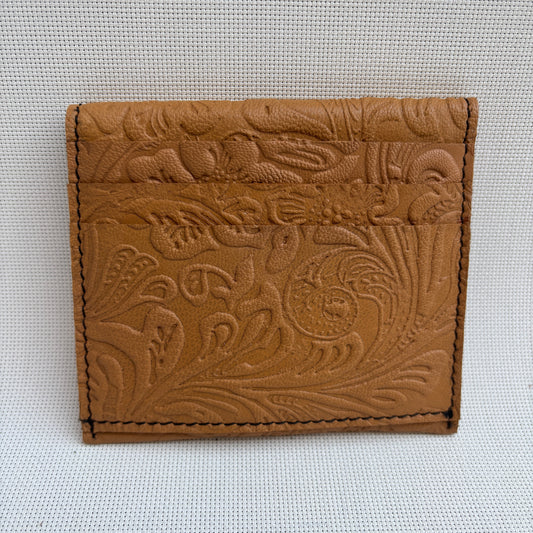 CAOMKA Coin Holder Natural BioCuir® Leather Exclusive Piece No. 12375